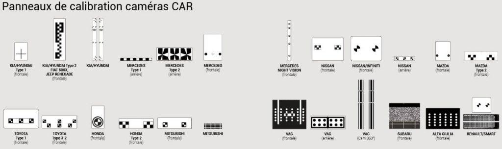 adas panneaux calibration