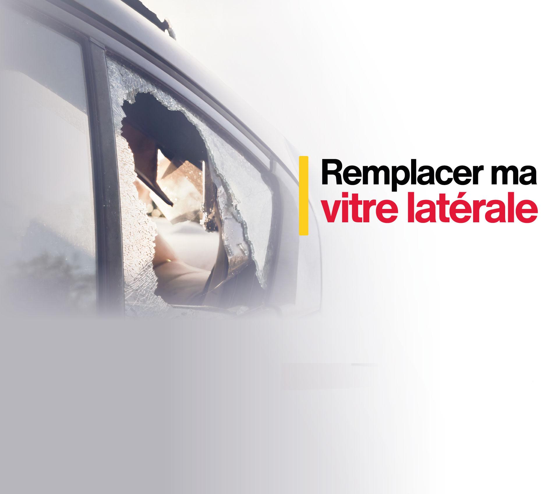 Vitre latérale 1 Changer vitre laterale mobile